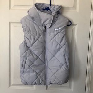 Baby blue bench vest